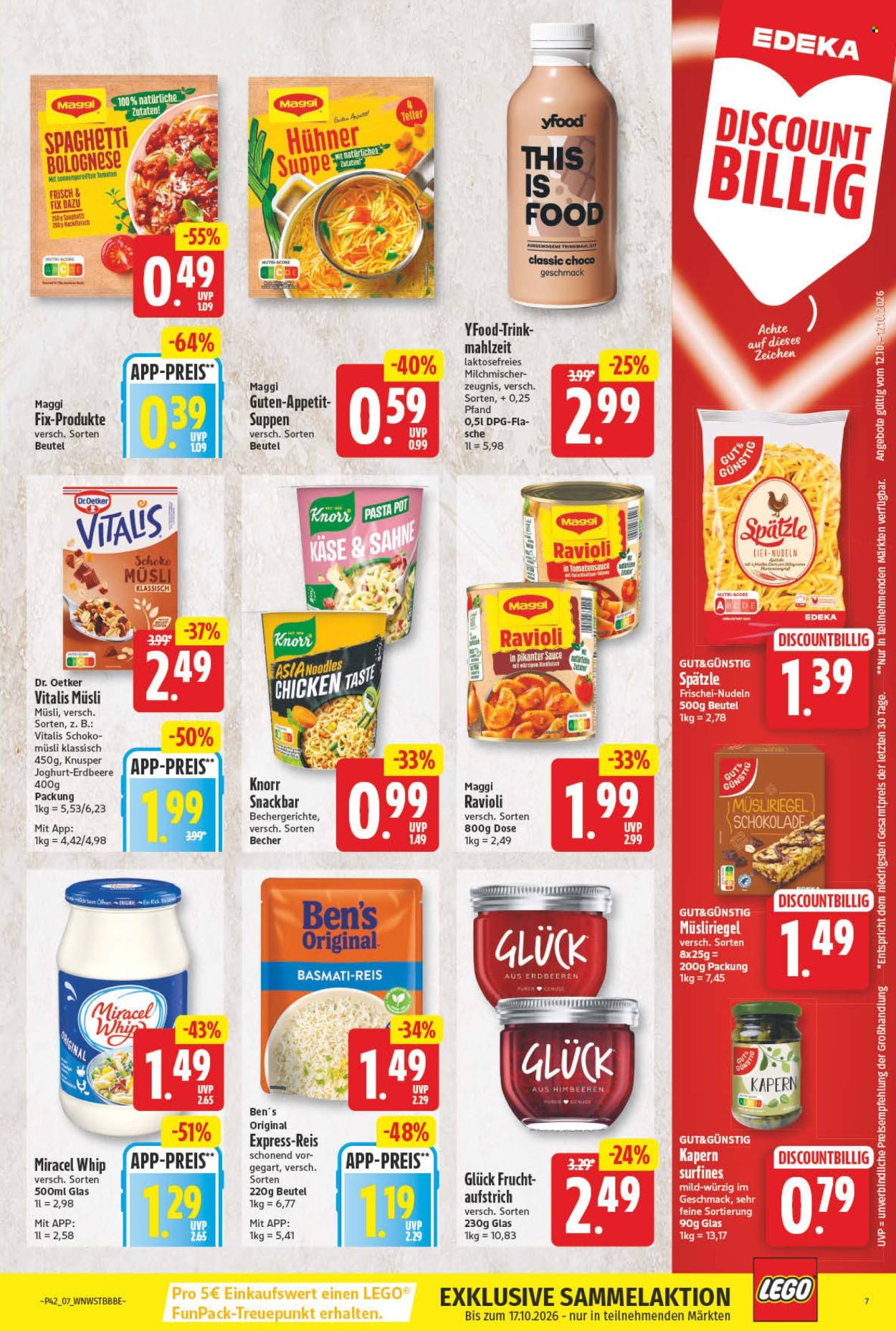 Leták Edeka - 12.10.2026 - 17.10.2026. Strana 7