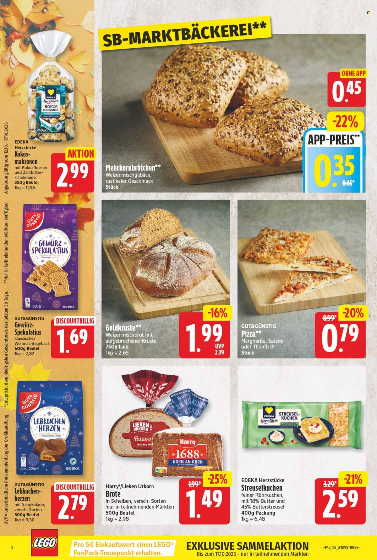 Leták Edeka - 12.10.2026 - 17.10.2026. Strana 8