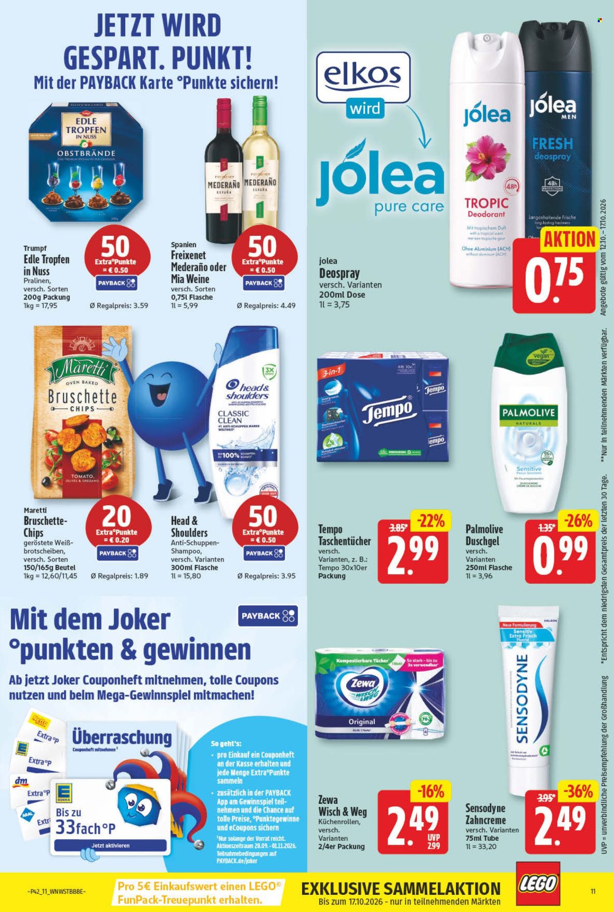 Leták Edeka - 12.10.2026 - 17.10.2026. Strana 11