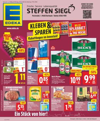Prospekte Edeka - 12.10.2026 - 17.10.2026.