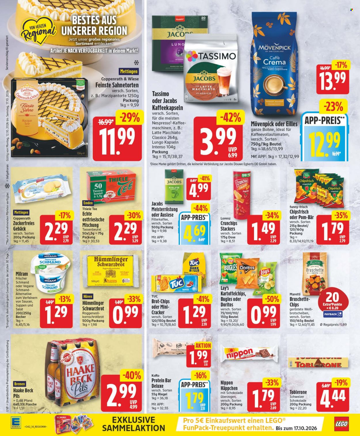 Leták Edeka - 12.10.2026 - 17.10.2026. Strana 14