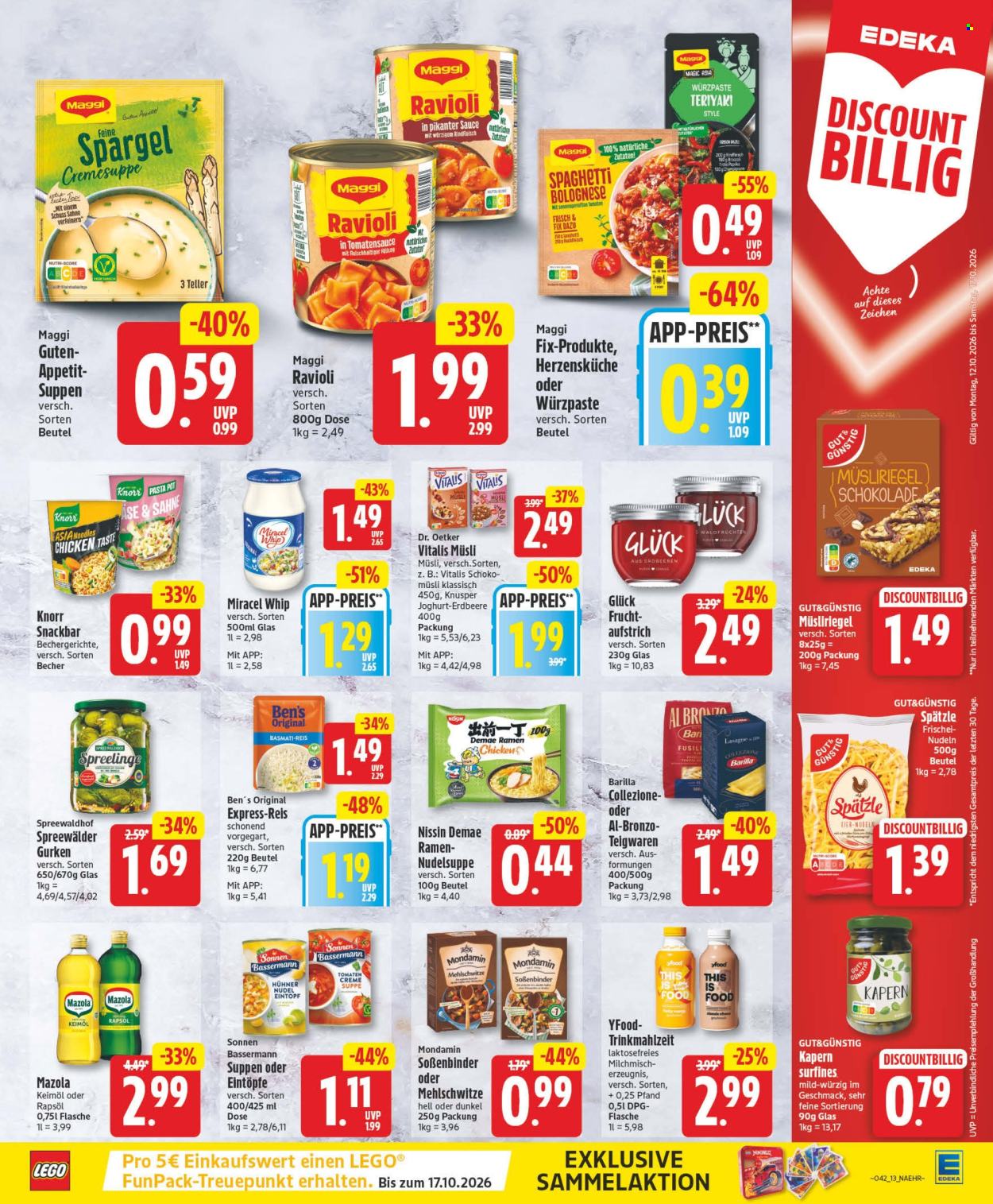 Leták Edeka - 12.10.2026 - 17.10.2026. Strana 13