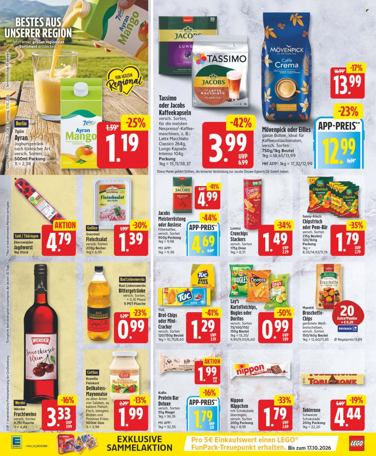 Leták Edeka - 12.10.2026 - 17.10.2026. Strana 14