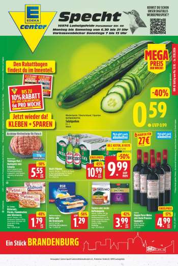 Prospekte E center - 12.10.2026 - 17.10.2026.