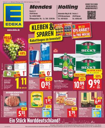 Prospekte Edeka - 12.10.2026 - 17.10.2026.