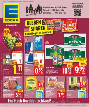 Prospekte Edeka - 12.10.2026 - 17.10.2026.
