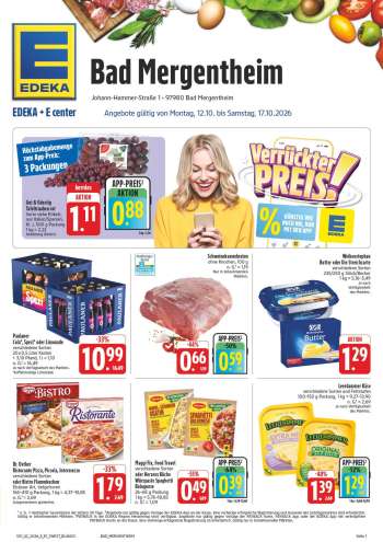 Prospekte E center - 12.10.2026 - 17.10.2026.