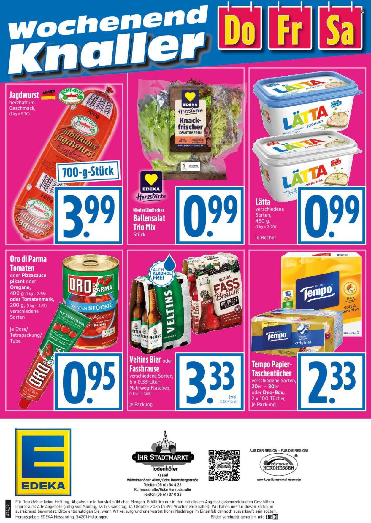 Leták Edeka - 12.10.2026 - 17.10.2026. Strana 12