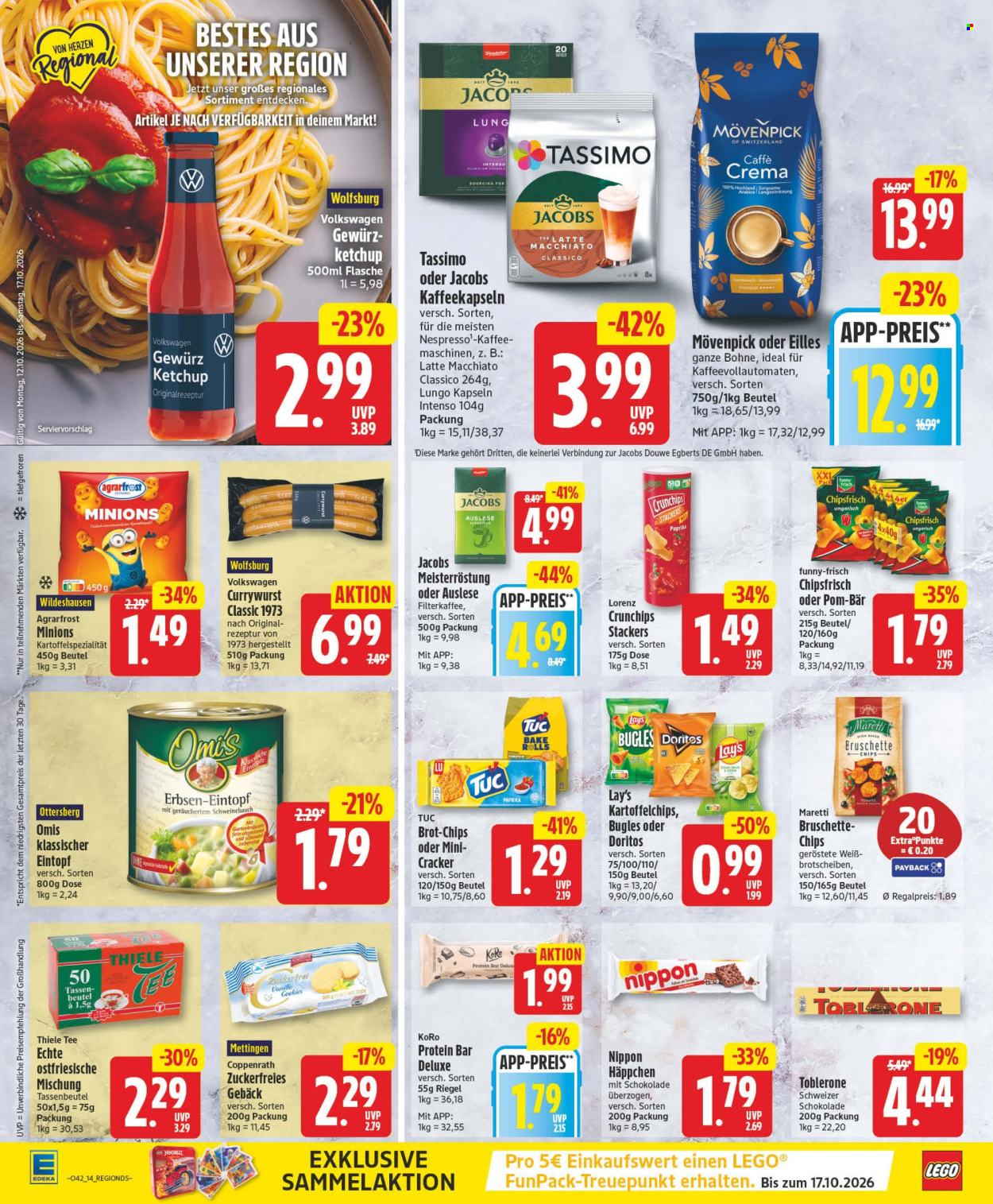 Leták Edeka - 12.10.2026 - 17.10.2026. Strana 14