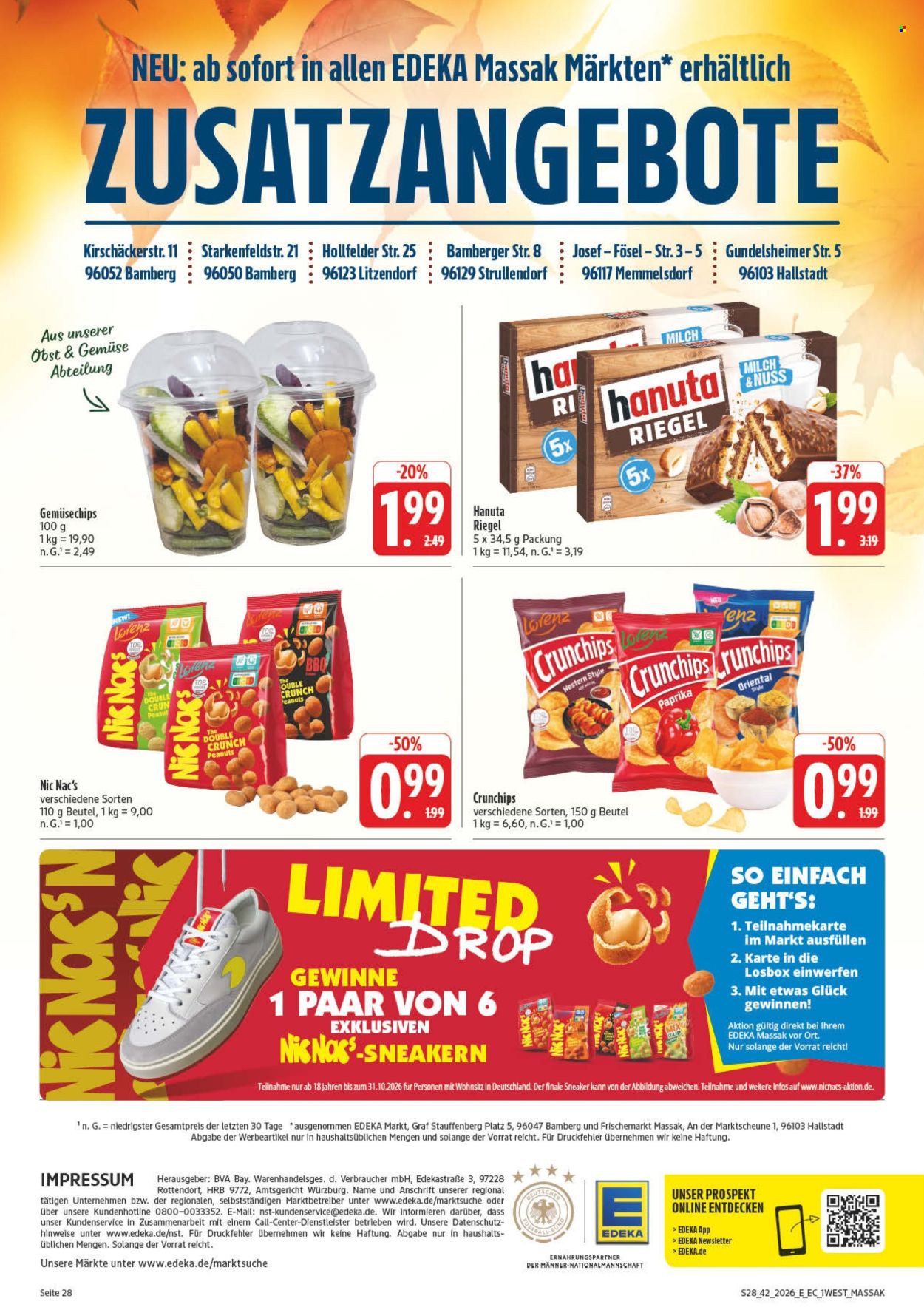 Leták Edeka - 12.10.2026 - 17.10.2026. Strana 2