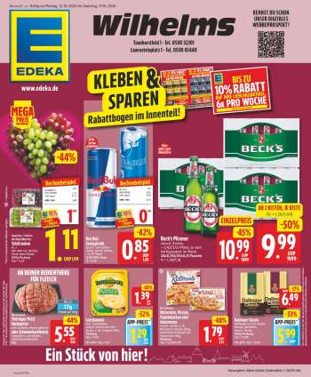 Prospekte Edeka - 12.10.2026 - 17.10.2026.