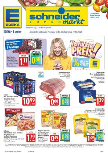 Prospekte Edeka - 12.10.2026 - 17.10.2026.