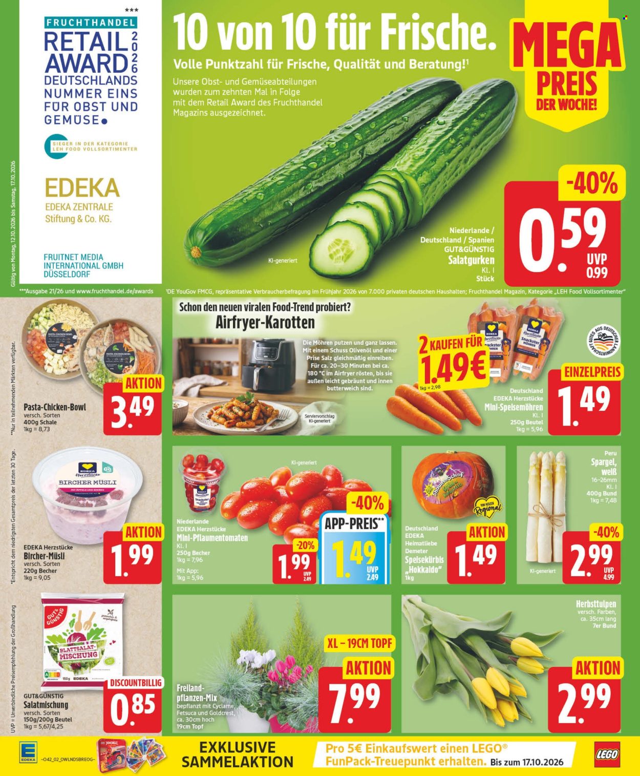 Leták Edeka - 12.10.2026 - 17.10.2026. Strana 2