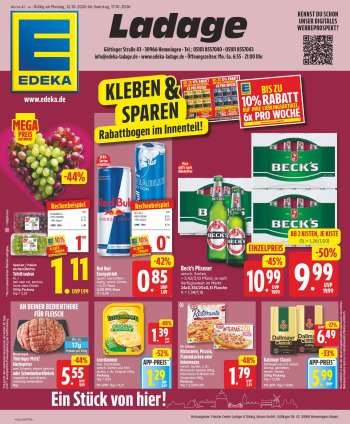 Prospekte Edeka - 12.10.2026 - 17.10.2026.