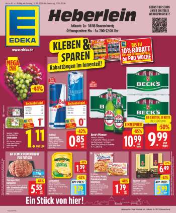 Prospekte Edeka - 12.10.2026 - 17.10.2026.