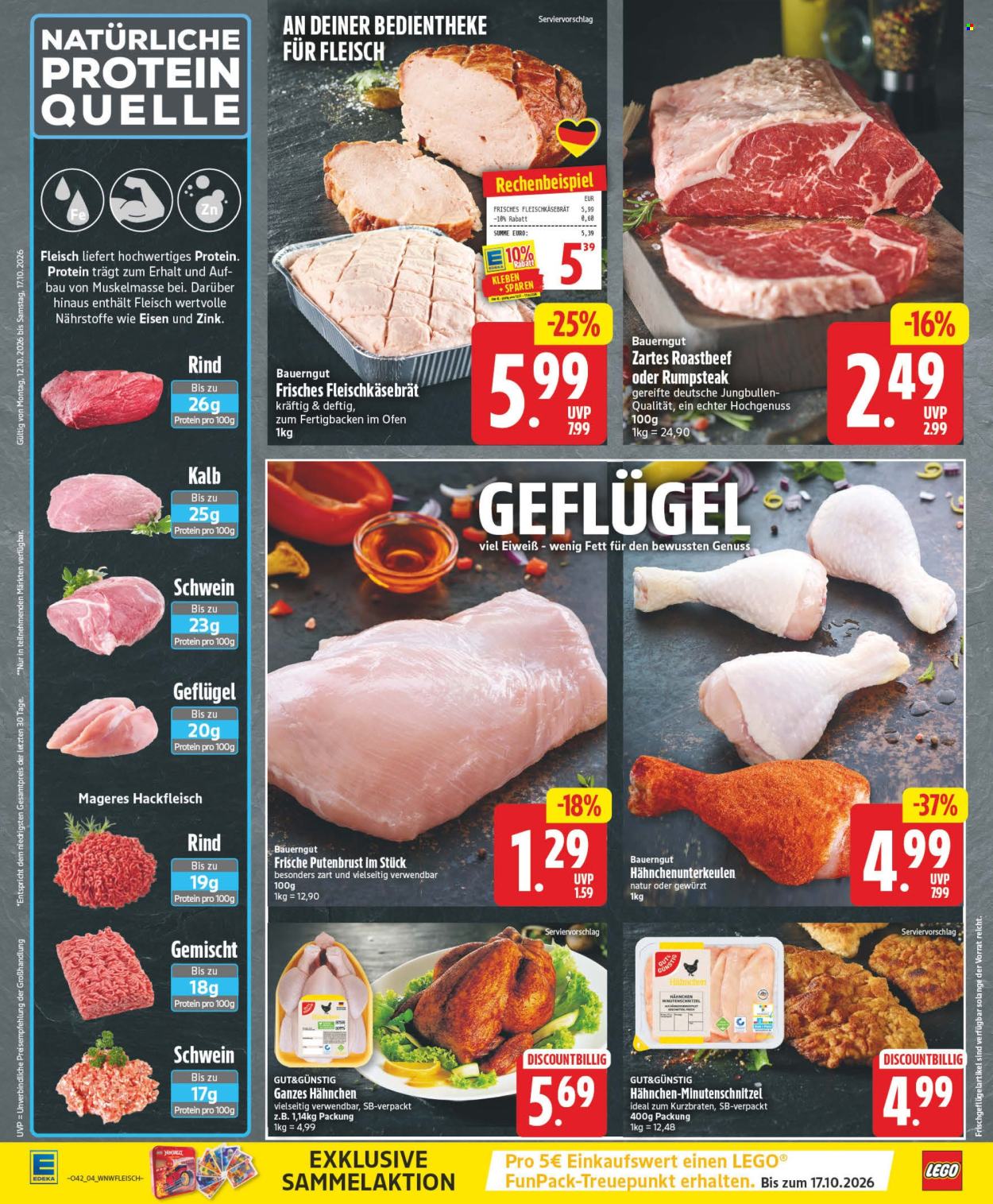 Leták Edeka - 12.10.2026 - 17.10.2026. Strana 4
