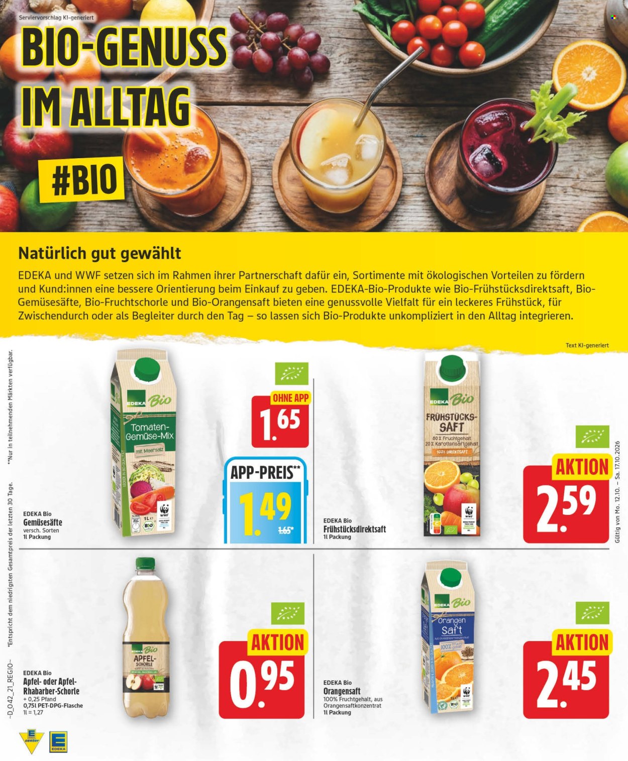 Leták Edeka - 12.10.2026 - 17.10.2026. Strana 21