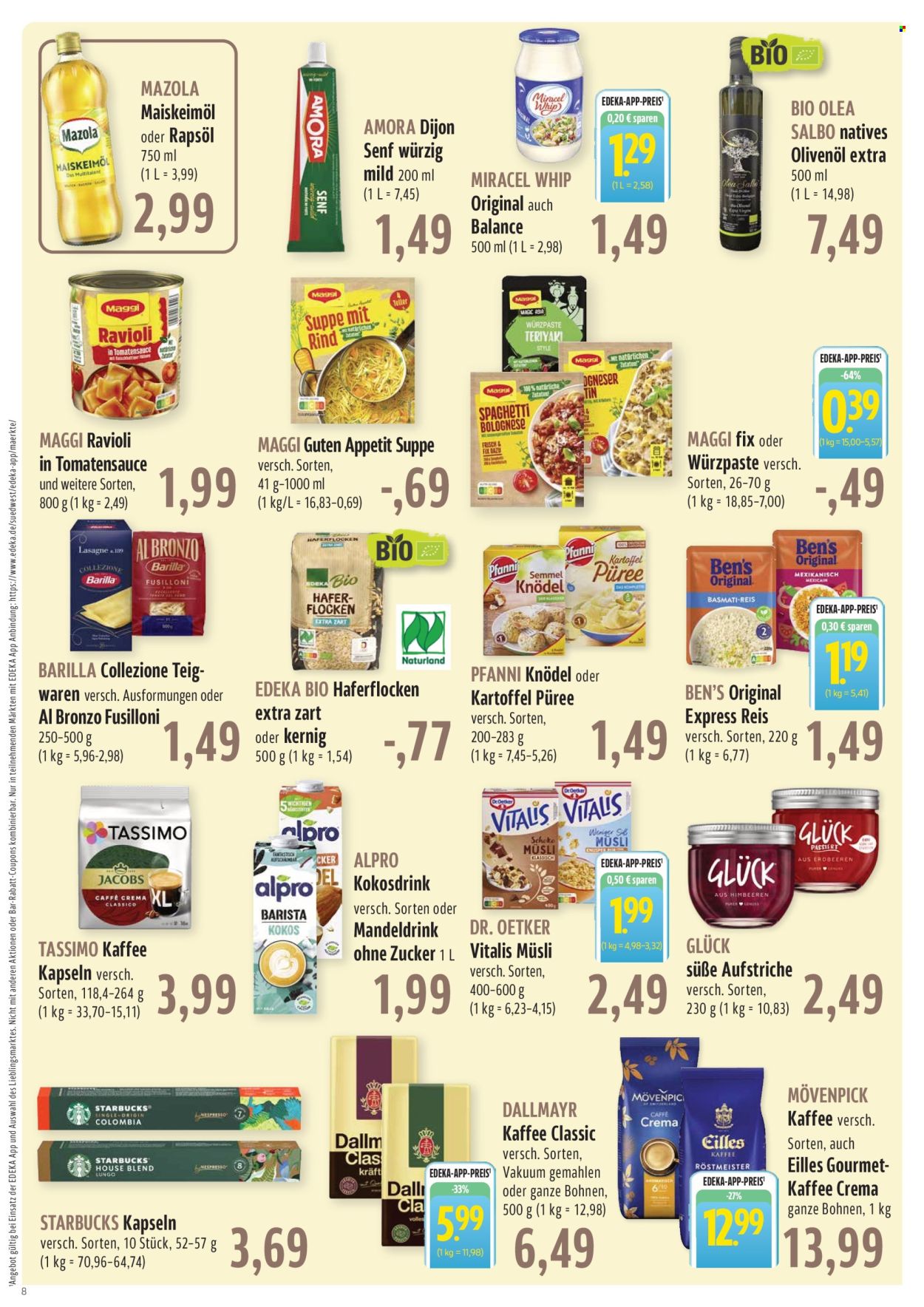Leták Edeka - 12.10.2026 - 17.10.2026. Strana 8