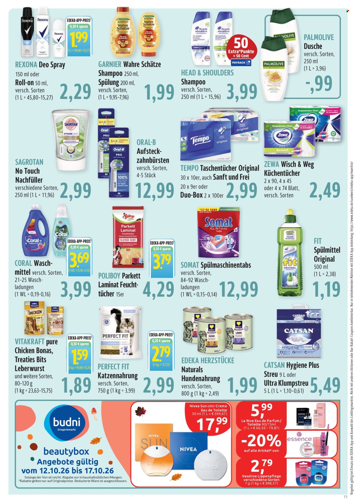 Leták Edeka - 12.10.2026 - 17.10.2026. Strana 11