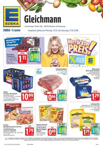 Prospekte Edeka - 12.10.2026 - 17.10.2026.