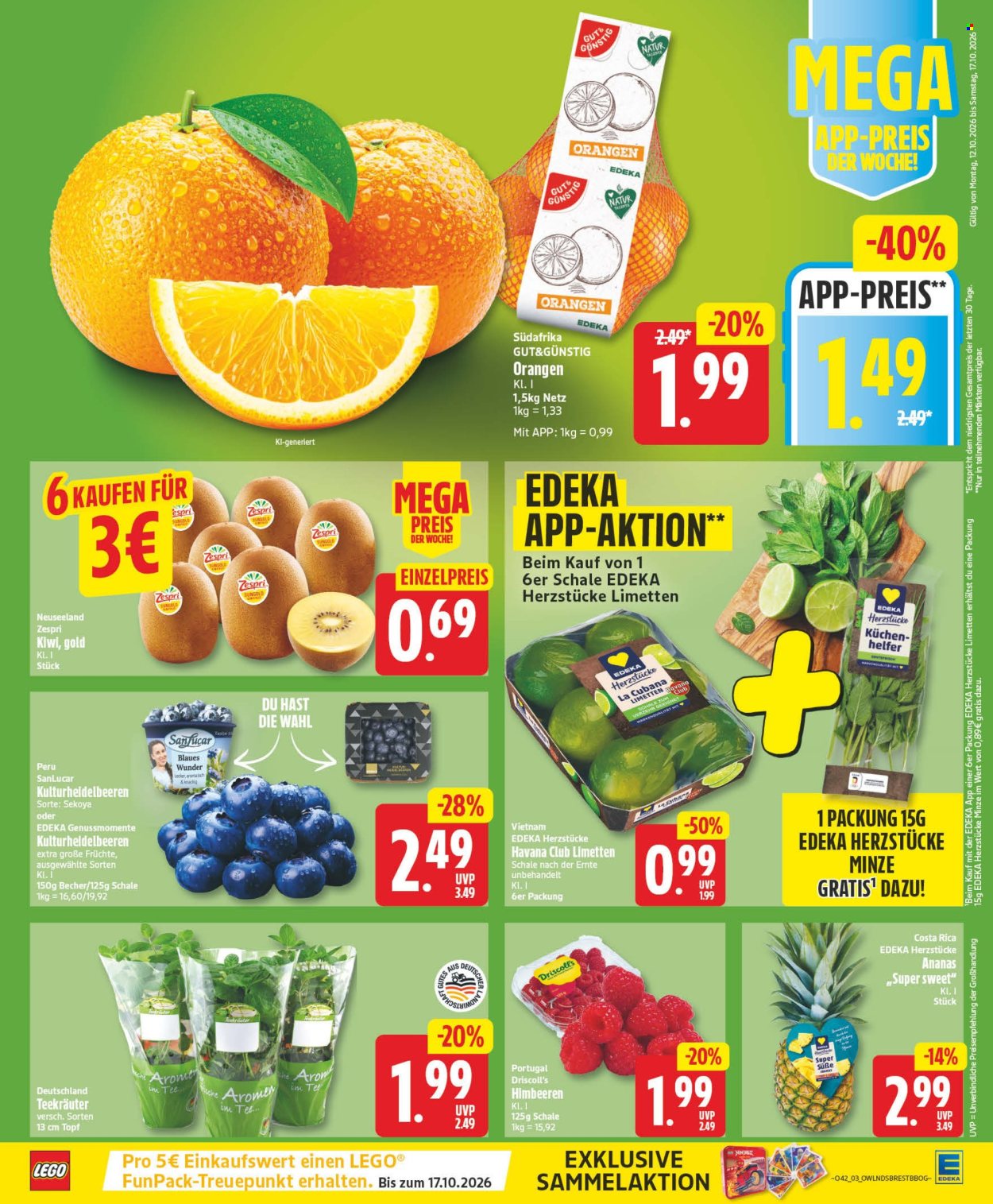 Leták Edeka - 12.10.2026 - 17.10.2026. Strana 3