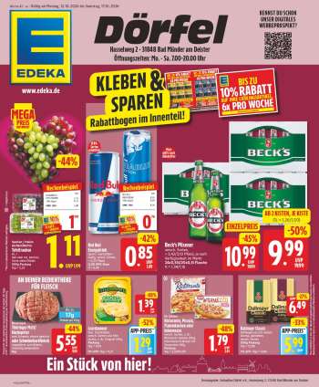 Prospekte Edeka - 12.10.2026 - 17.10.2026.