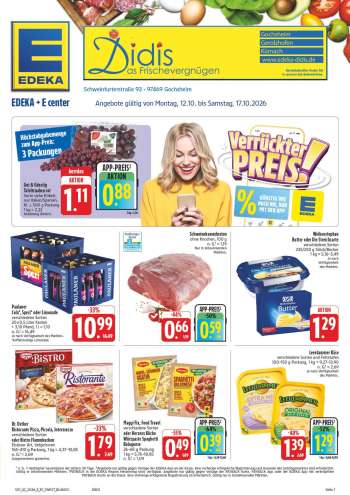Prospekte Edeka - 12.10.2026 - 17.10.2026.