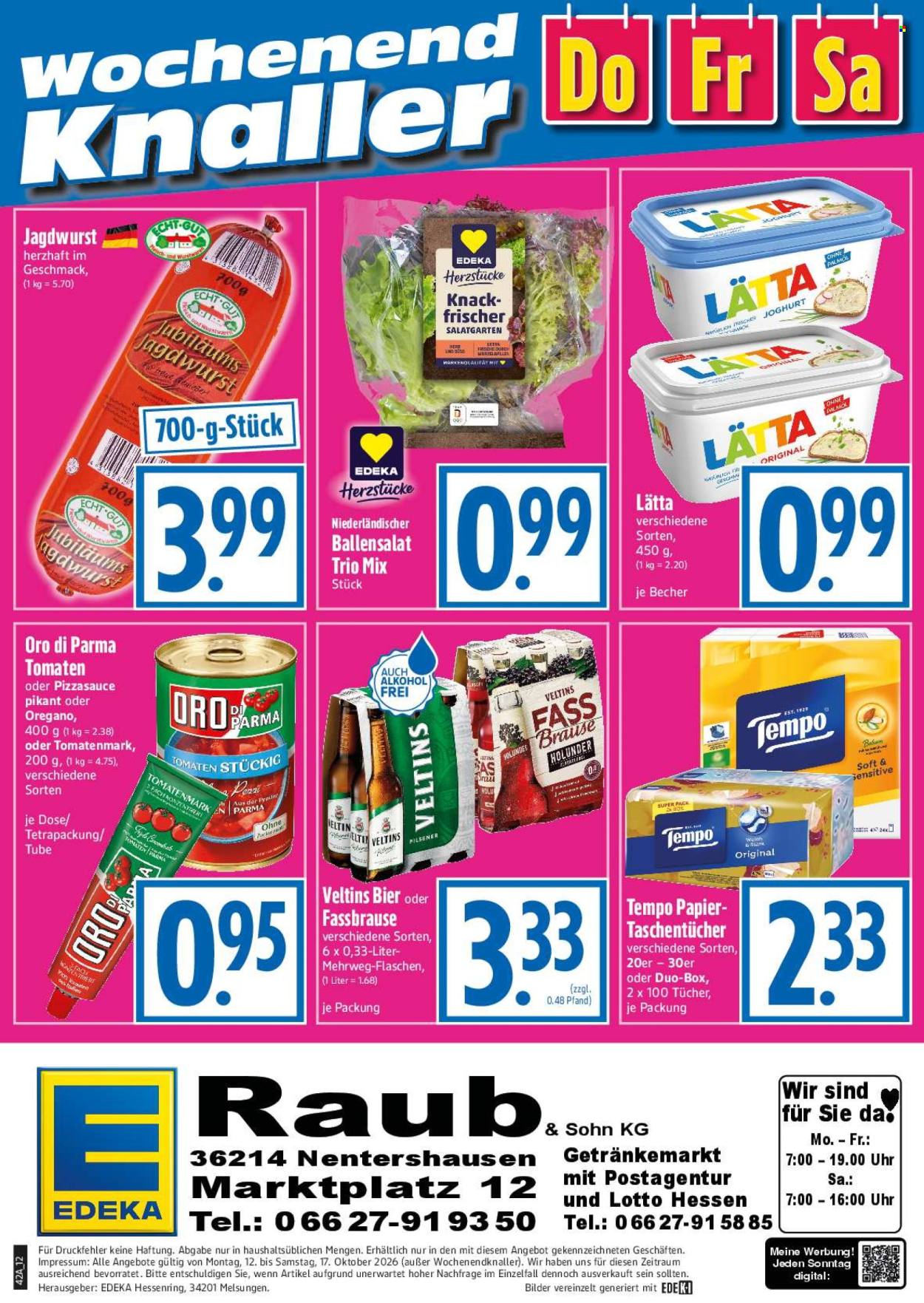 Leták Edeka - 12.10.2026 - 17.10.2026. Strana 14