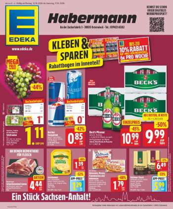 Prospekte Edeka - 12.10.2026 - 17.10.2026.