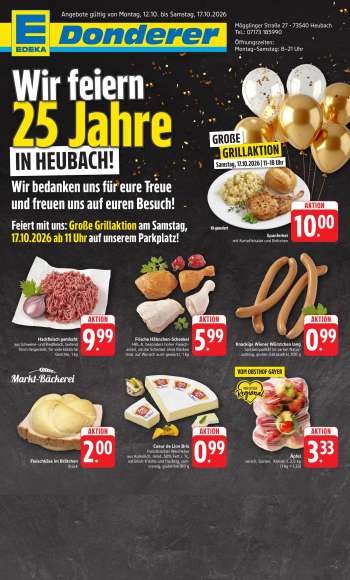 Prospekte Edeka - 12.10.2026 - 17.10.2026.