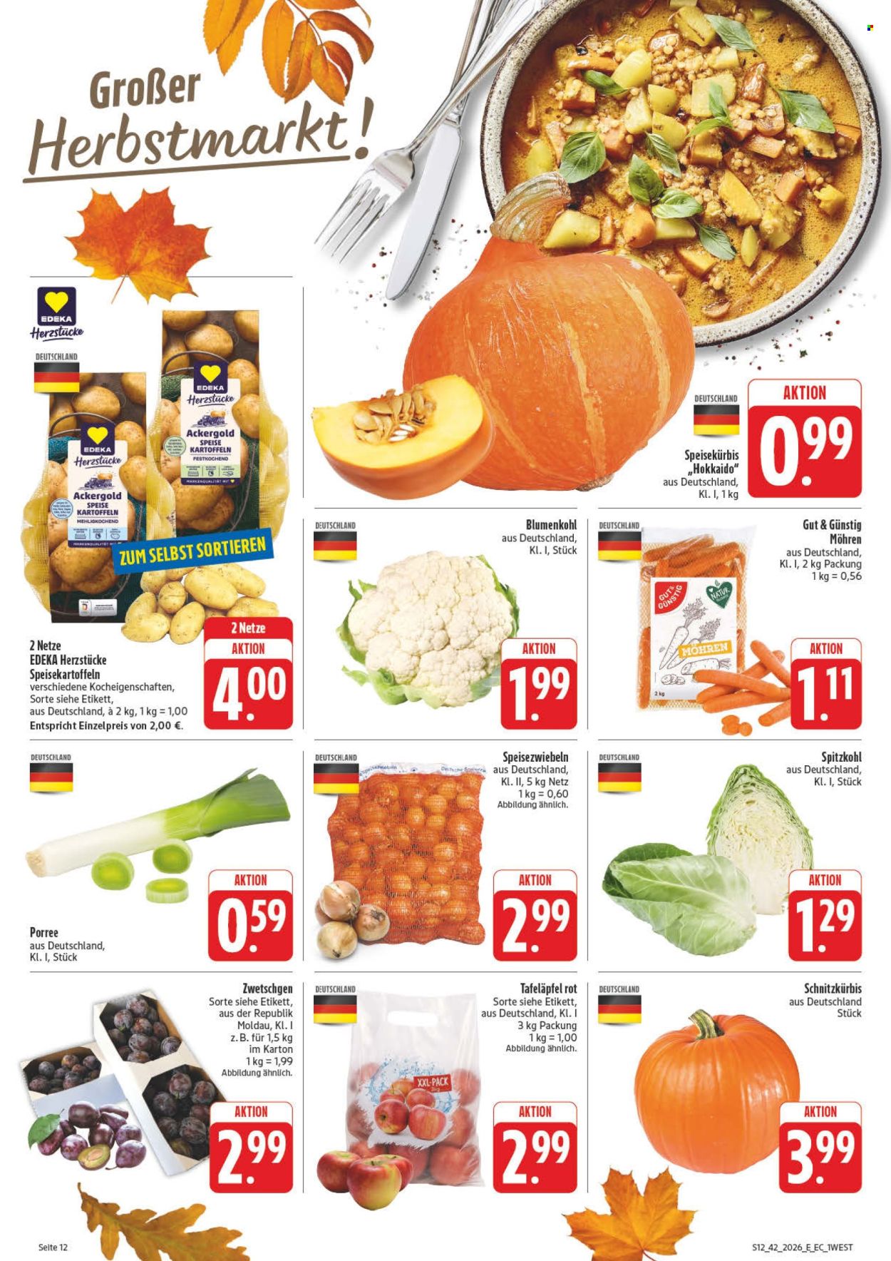 Leták Edeka - 12.10.2026 - 17.10.2026. Strana 16