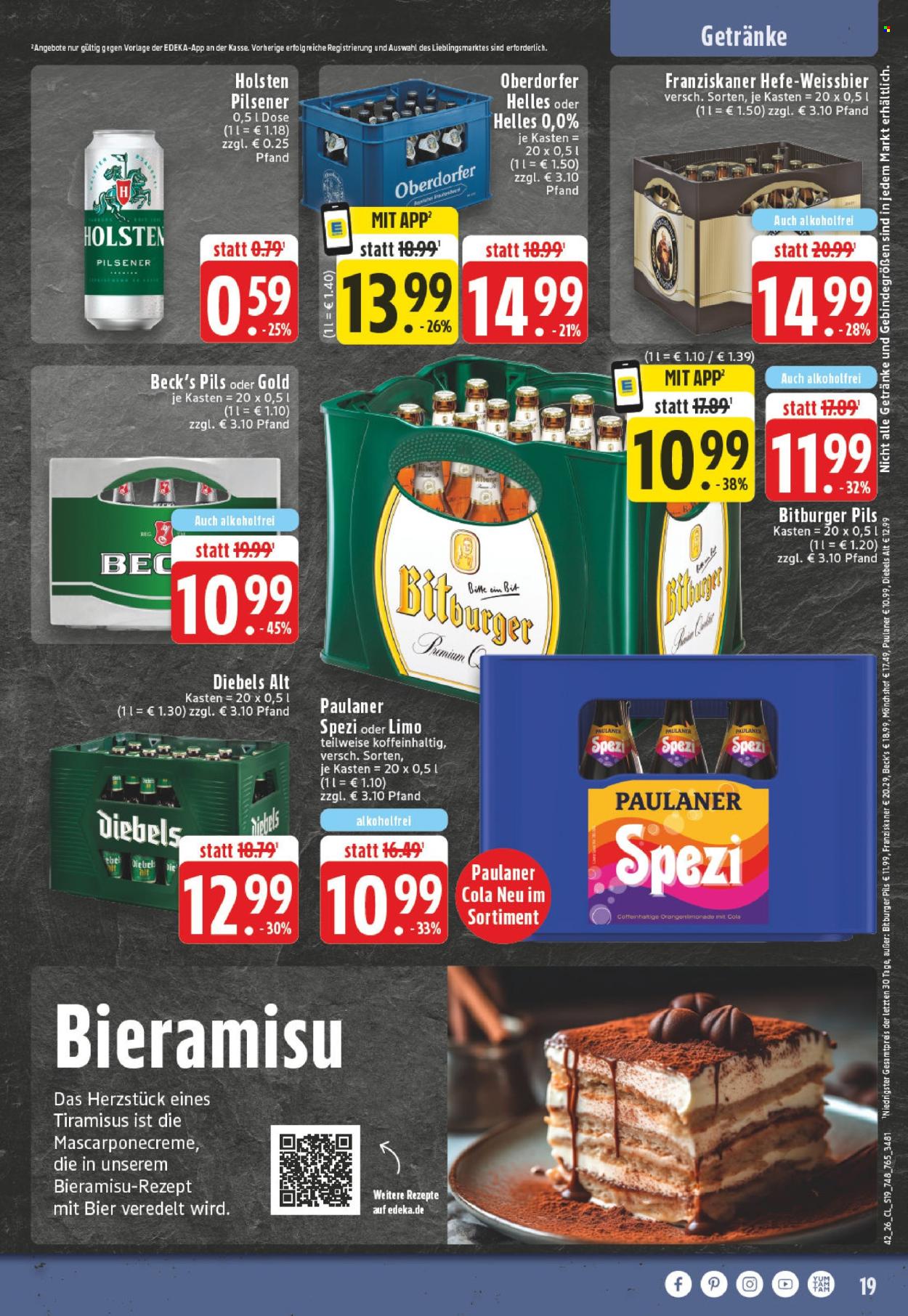 Leták Edeka - 12.10.2026 - 17.10.2026. Strana 19
