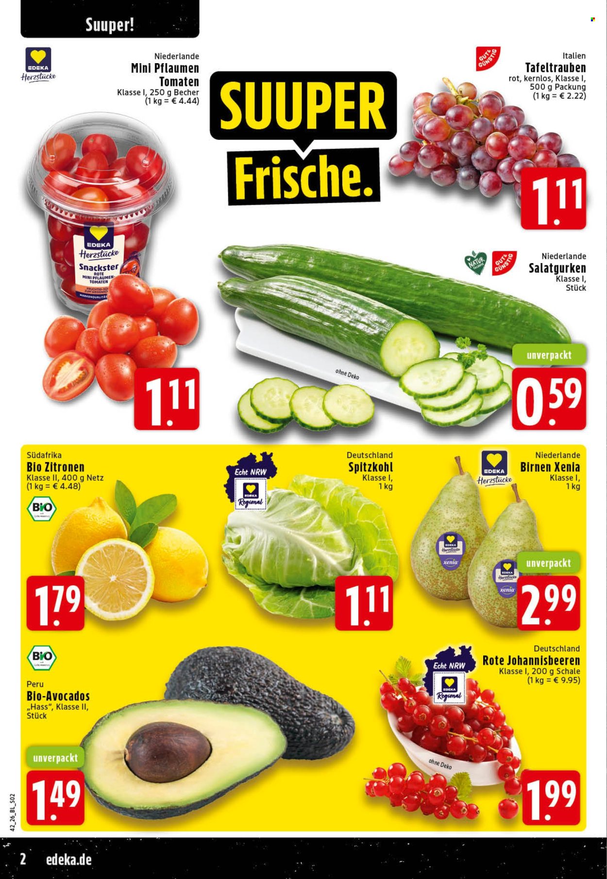Leták Edeka - 12.10.2026 - 17.10.2026. Strana 2