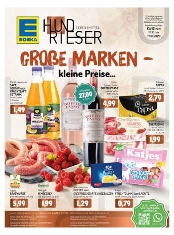 Prospekte Edeka - 12.10.2026 - 17.10.2026.