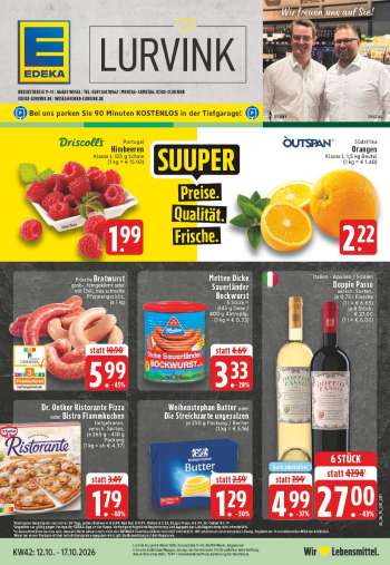 Prospekte Edeka - 12.10.2026 - 17.10.2026.