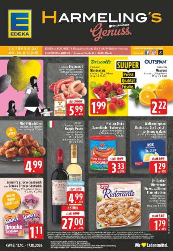 Prospekte Edeka - 12.10.2026 - 17.10.2026.