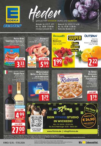 Prospekte Edeka - 12.10.2026 - 17.10.2026.
