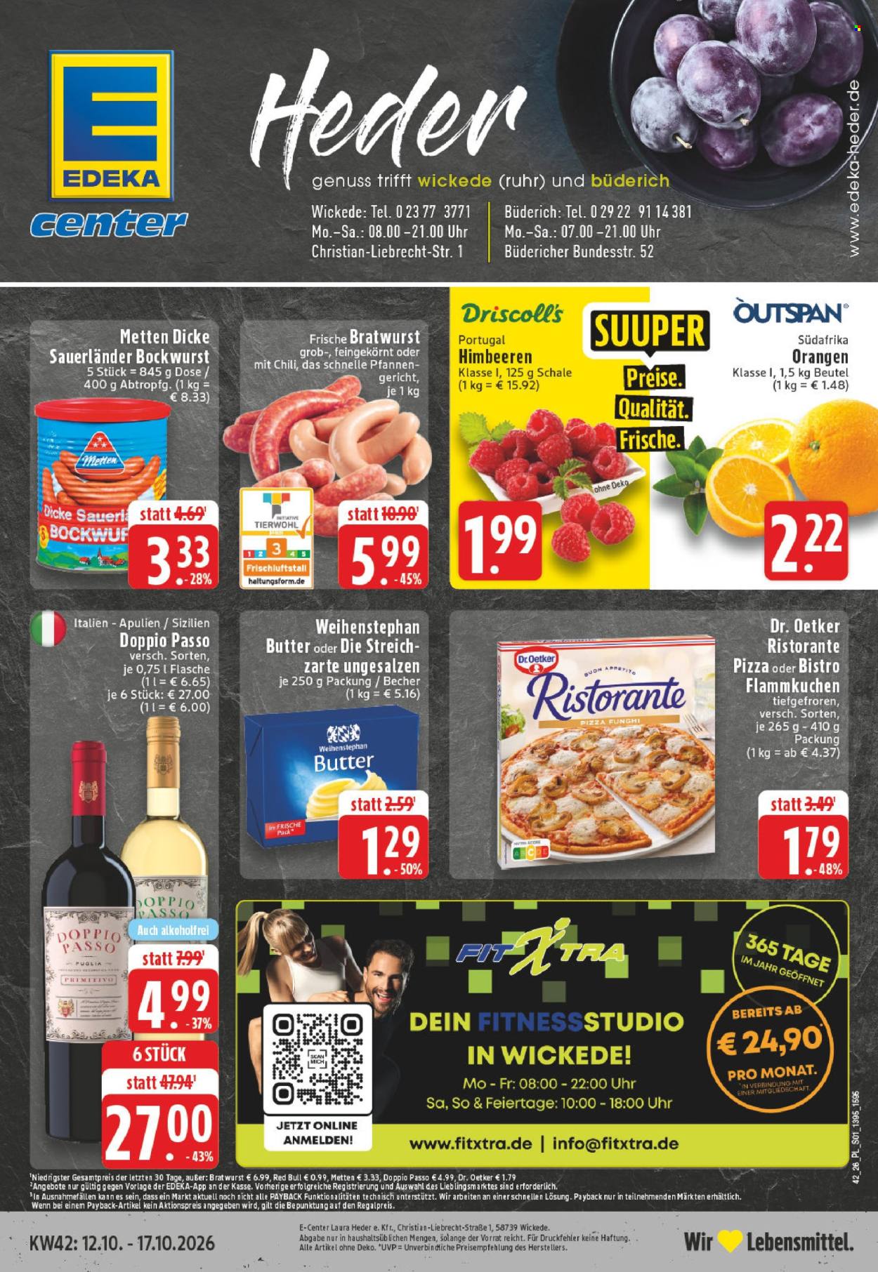 Leták Edeka - 12.10.2026 - 17.10.2026. Strana 1