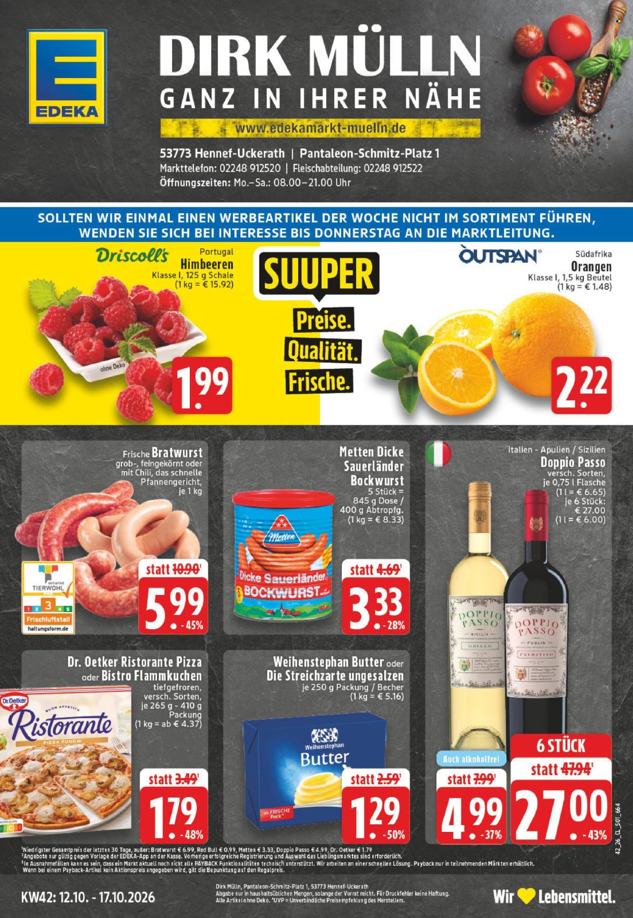 Leták Edeka - 12.10.2026 - 17.10.2026. Strana 1