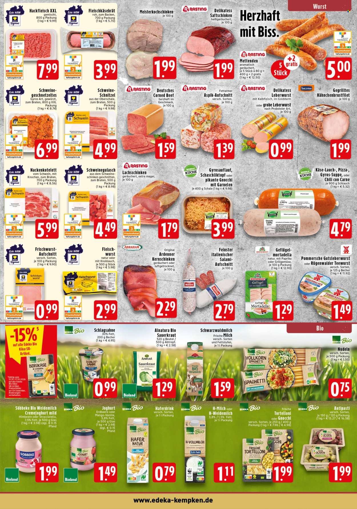 Leták Edeka - 12.10.2026 - 17.10.2026. Strana 3