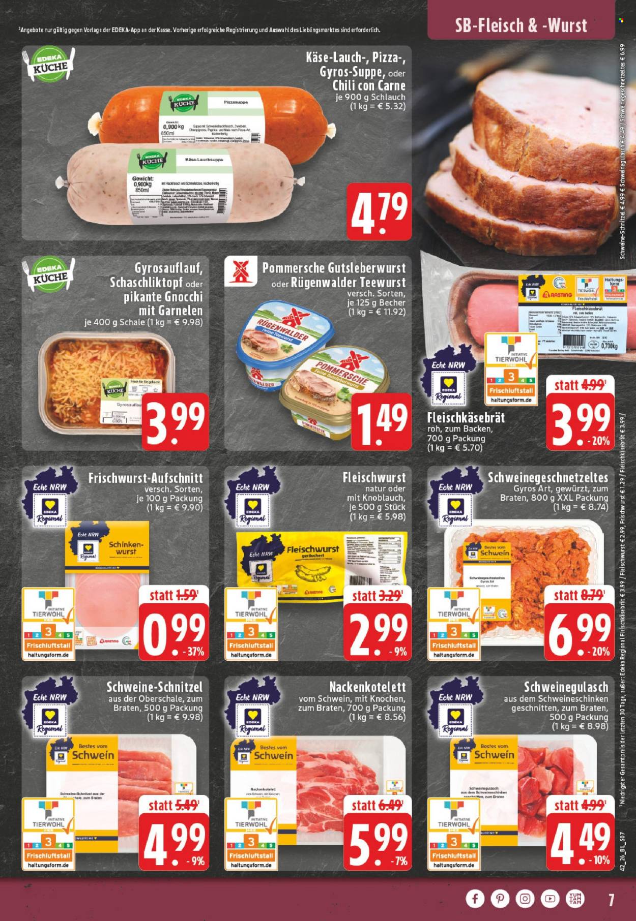 Leták Edeka - 12.10.2026 - 17.10.2026. Strana 7