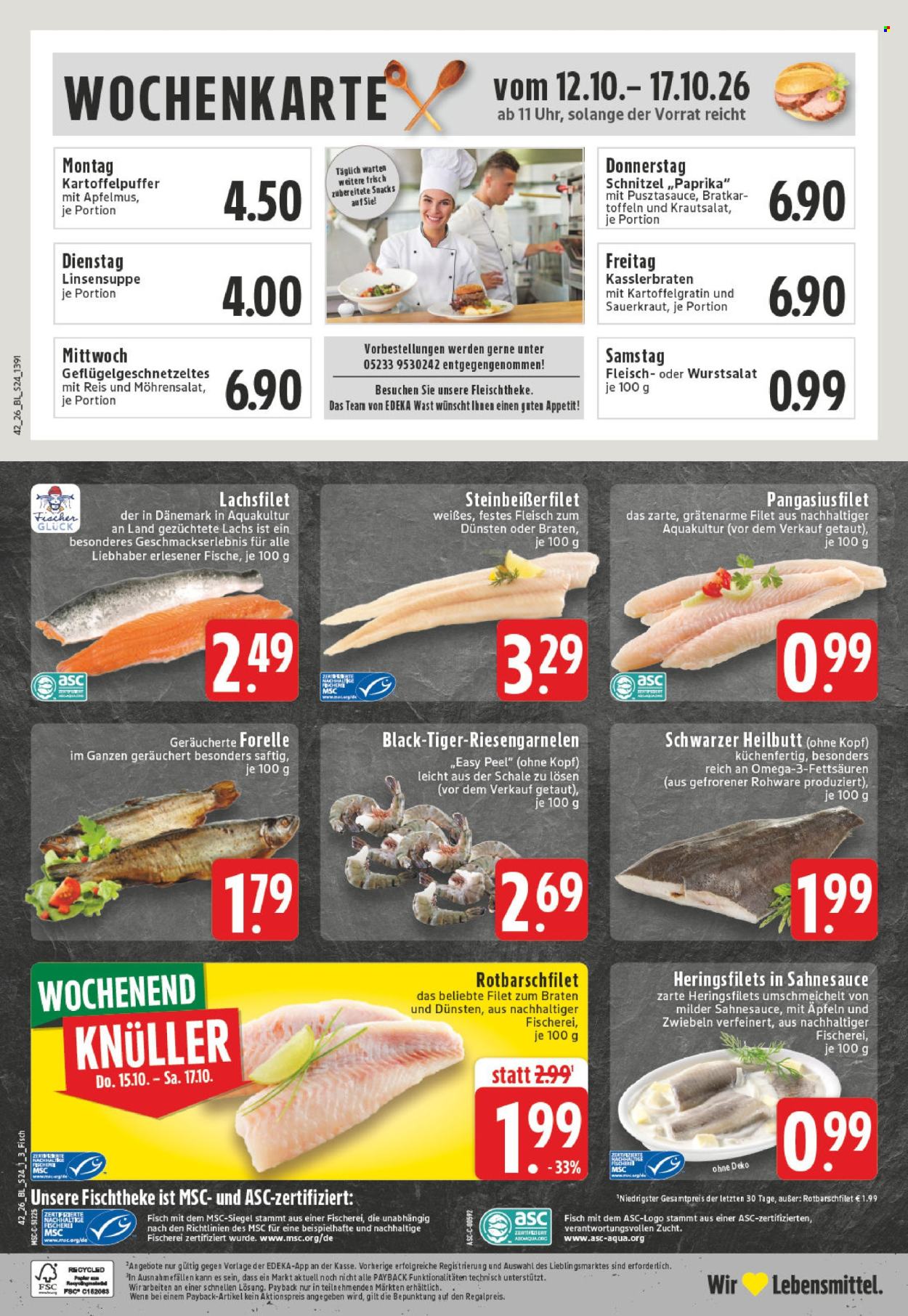 Leták Edeka - 12.10.2026 - 17.10.2026. Strana 28