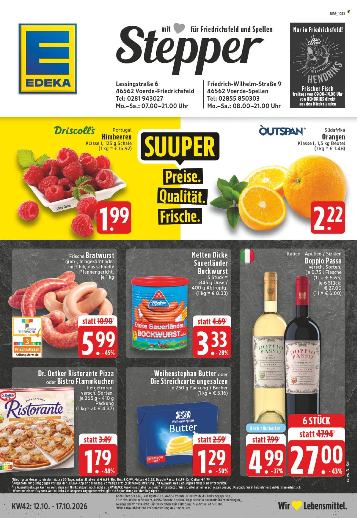 Leták Edeka - 12.10.2026 - 17.10.2026. Strana 1