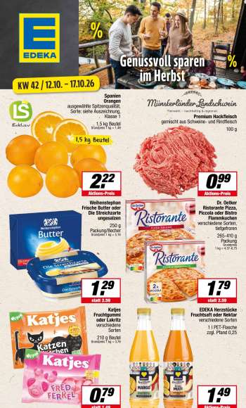 Prospekte Edeka - 12.10.2026 - 17.10.2026.