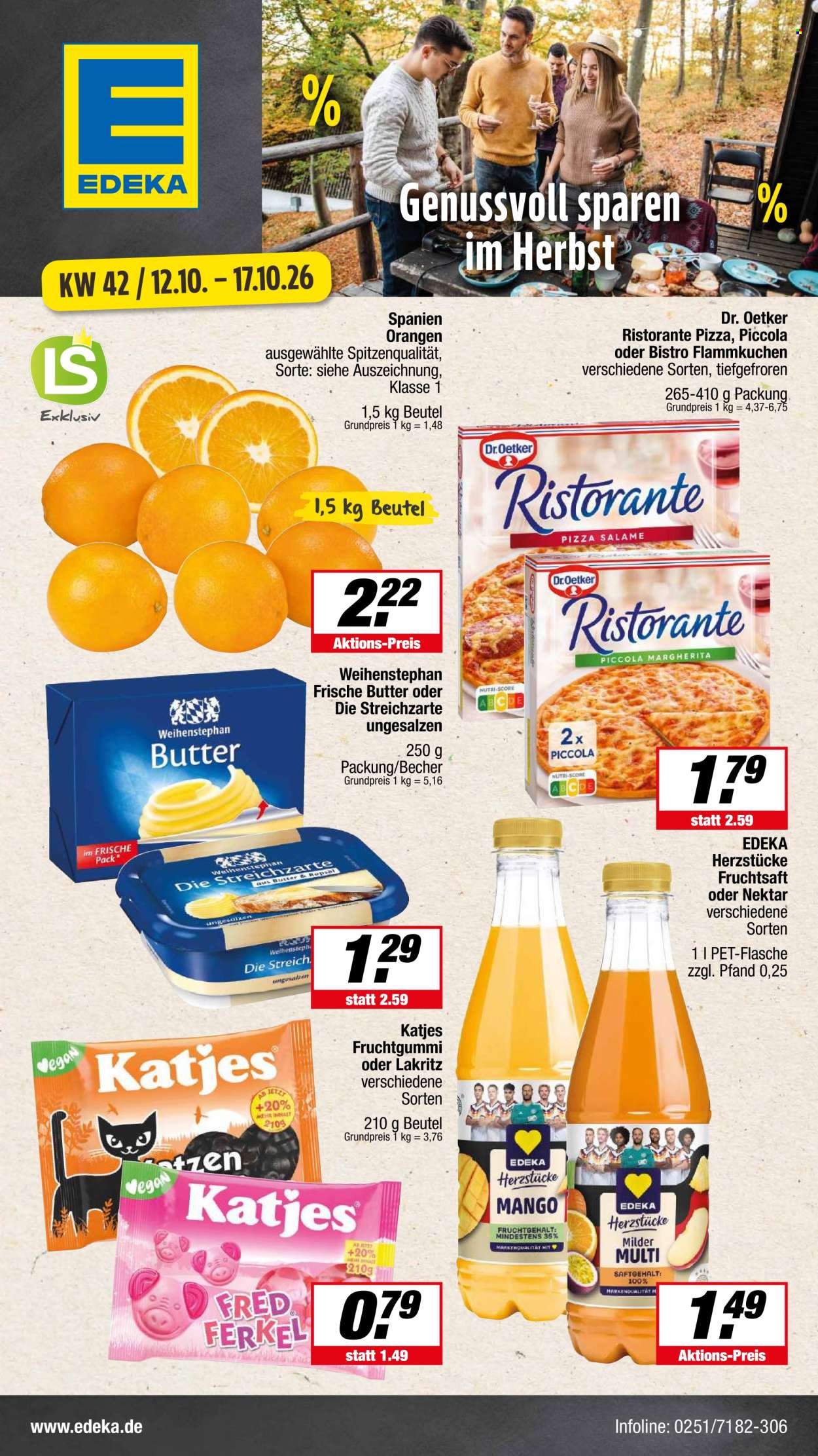 Leták Edeka - 12.10.2026 - 17.10.2026. Strana 1