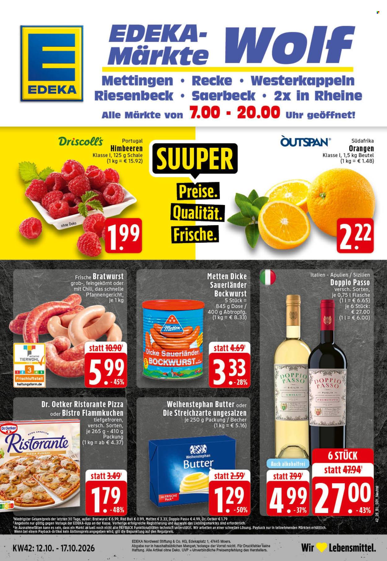 Leták Edeka - 12.10.2026 - 17.10.2026. Strana 1