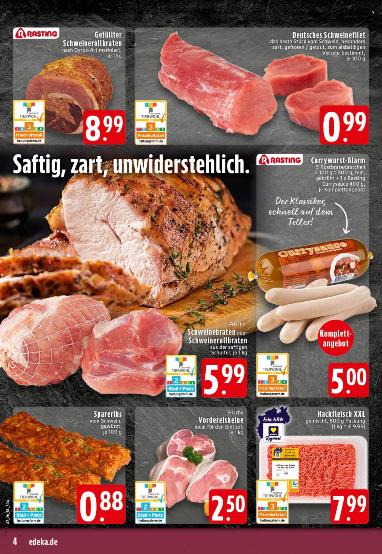 Leták Edeka - 12.10.2026 - 17.10.2026. Strana 4