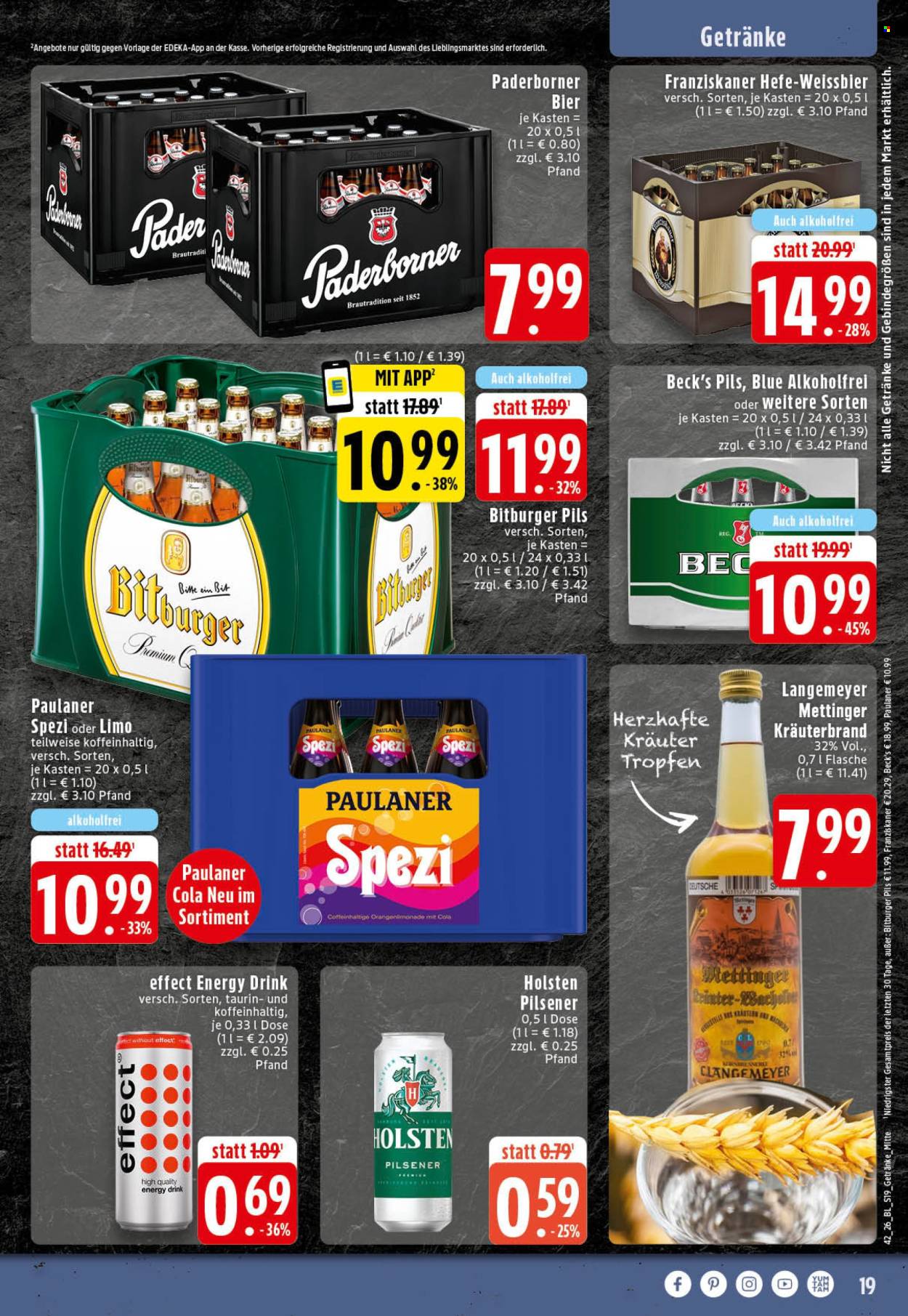 Leták Edeka - 12.10.2026 - 17.10.2026. Strana 19