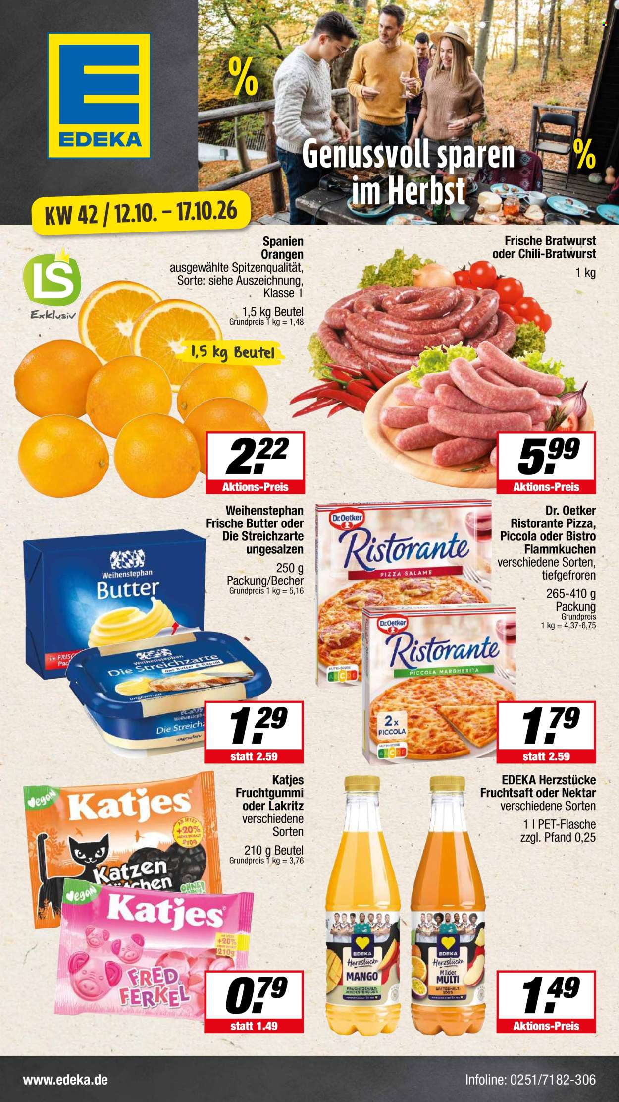 Leták Edeka - 12.10.2026 - 17.10.2026. Strana 1