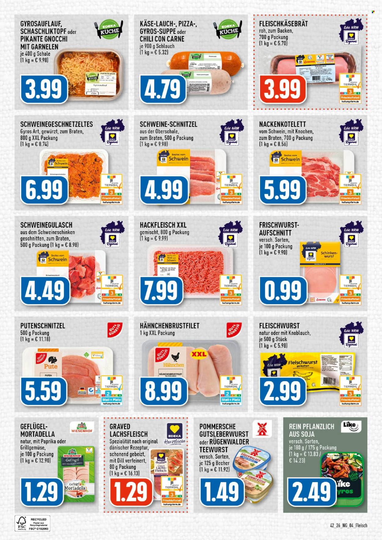 Leták Edeka - 12.10.2026 - 17.10.2026. Strana 4
